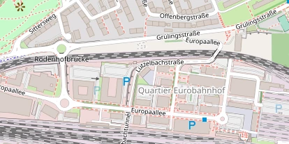 Hochzeitslocation auf Satellitenbild