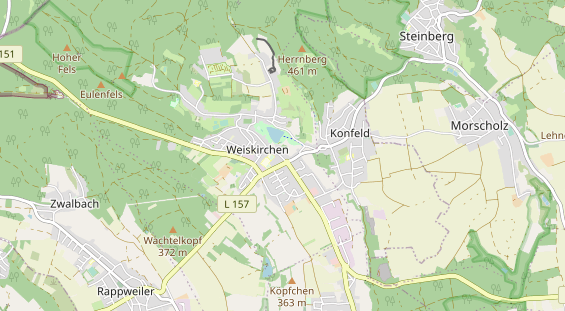 Lieu de mariage sur la carte