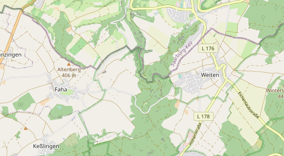 Lieu de mariage sur la carte