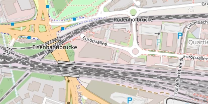 Hochzeitslocation auf Satellitenbild