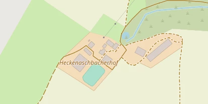 Hochzeitslocation auf Satellitenbild