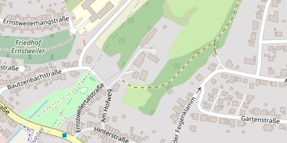 Hochzeitslocation auf Satellitenbild