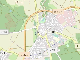 Lieu de mariage sur la carte