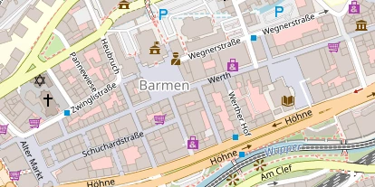 Hochzeitslocation auf Satellitenbild