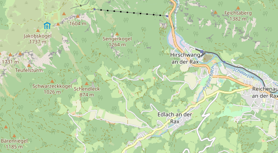 Trouwlocatie op kaart