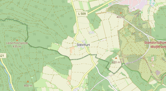 Lieu de mariage sur la carte