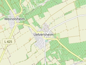 Lieu de mariage sur la carte