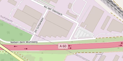 Hochzeitslocation auf Satellitenbild