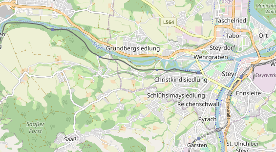 Trouwlocatie op kaart