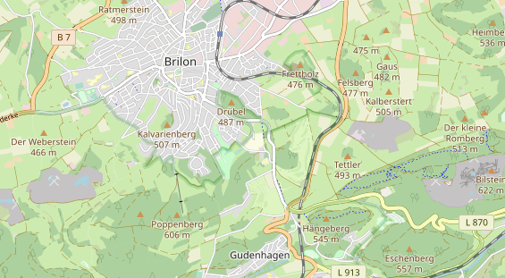 Hochzeitslocation auf Karte