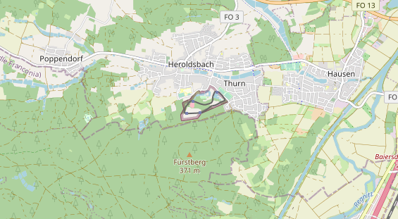 Hochzeitslocation auf Karte