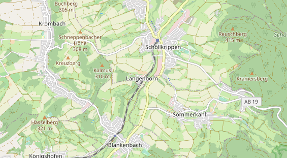 wedding venue on map