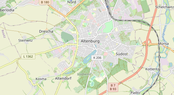 Trouwlocatie op kaart