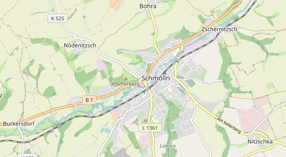 wedding venue on map