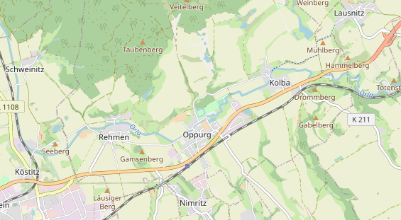 Lieu de mariage sur la carte