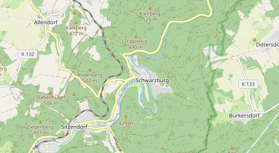 Trouwlocatie op kaart