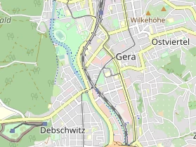 Trouwlocatie op kaart