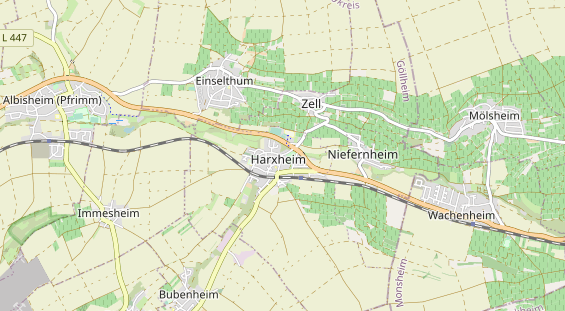 Trouwlocatie op kaart