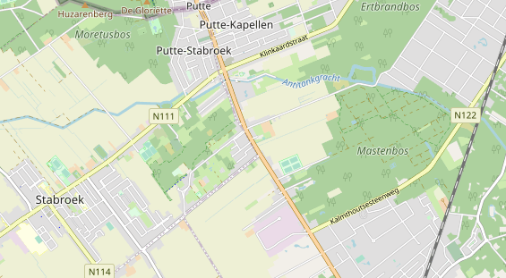 wedding venue on map