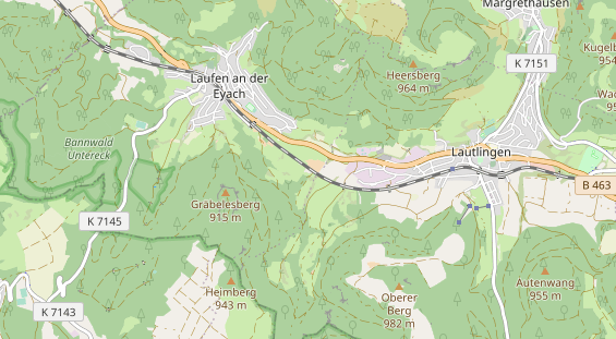 Lieu de mariage sur la carte