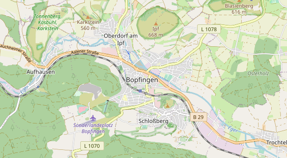 Lieu de mariage sur la carte