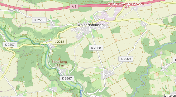 Lieu de mariage sur la carte