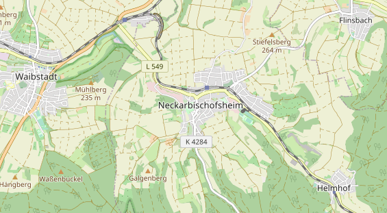 Trouwlocatie op kaart