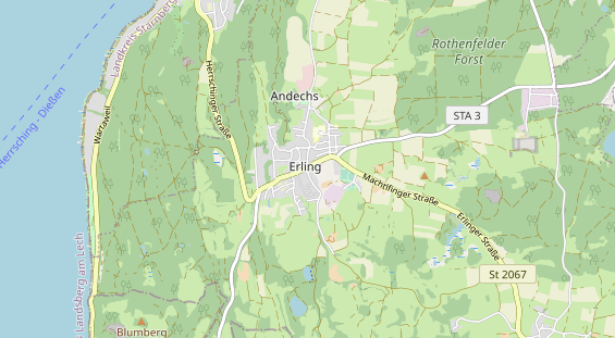 wedding venue on map