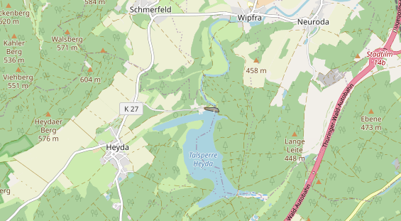 wedding venue on map