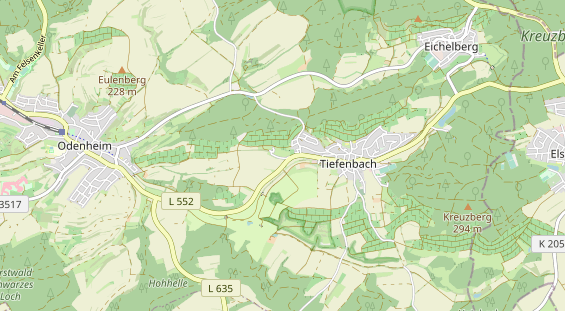 Hochzeitslocation auf Karte