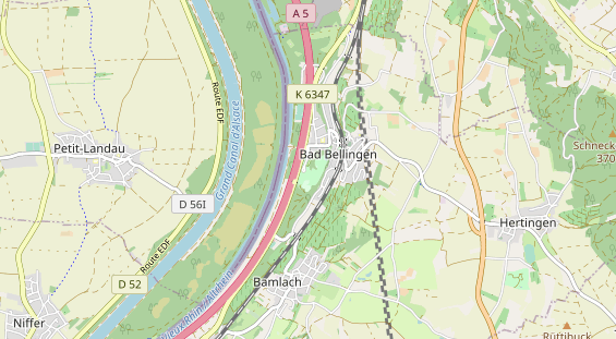 Hochzeitslocation auf Karte