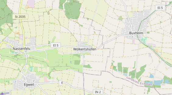 Hochzeitslocation auf Karte