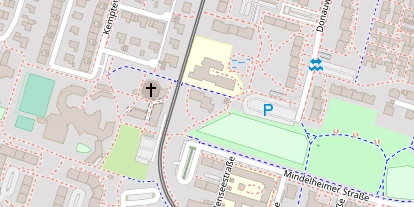 Hochzeitslocation auf Satellitenbild
