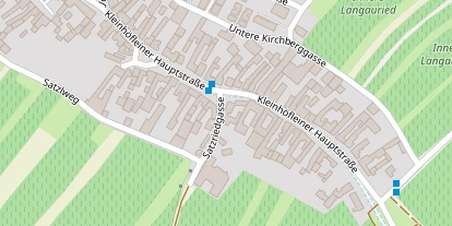 Hochzeitslocation auf Satellitenbild