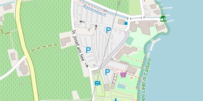 Hochzeitslocation auf Satellitenbild