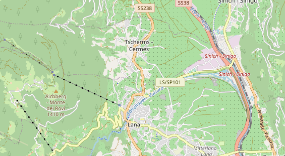 Trouwlocatie op kaart