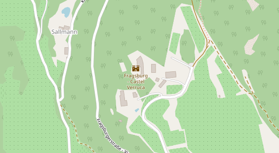 Hochzeitslocation auf Satellitenbild