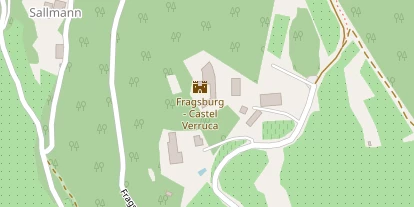 Hochzeitslocation auf Satellitenbild