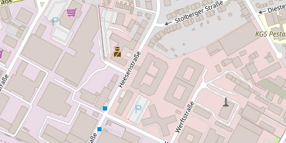 Hochzeitslocation auf Satellitenbild