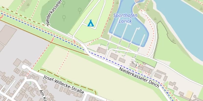 Hochzeitslocation auf Satellitenbild