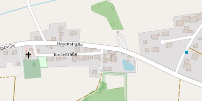 Hochzeitslocation auf Satellitenbild