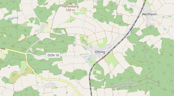 Lieu de mariage sur la carte