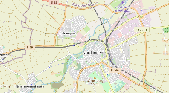 Hochzeitslocation auf Karte
