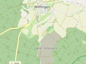 Lieu de mariage sur la carte