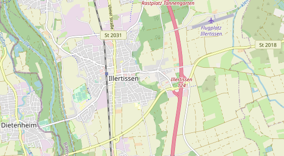 wedding venue on map