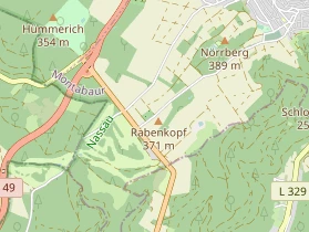 Lieu de mariage sur la carte