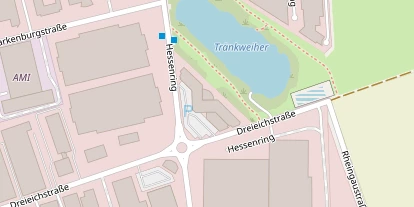 Hochzeitslocation auf Satellitenbild