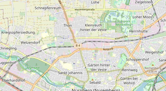 Hochzeitslocation auf Karte