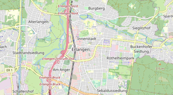 Hochzeitslocation auf Karte