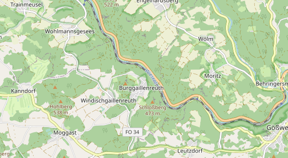 Lieu de mariage sur la carte